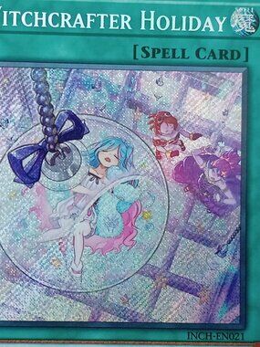 Witchcrafter Holiday (SE) 1st Ed. YuGiOh The Infinity Chasers #INCH-EN021 NM